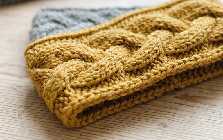 Knit Woven Cable Headband Free Knitting Patterns - Knitting Pattern