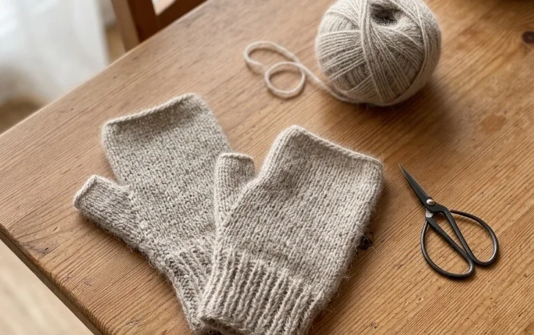 Wollhandschuhe häkeln: Einfache Schritt-für-Schritt-Anleitung