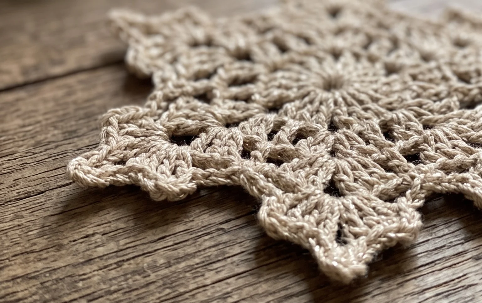 5-Minute Crochet Snowflake Free Pattern - Crochet For You