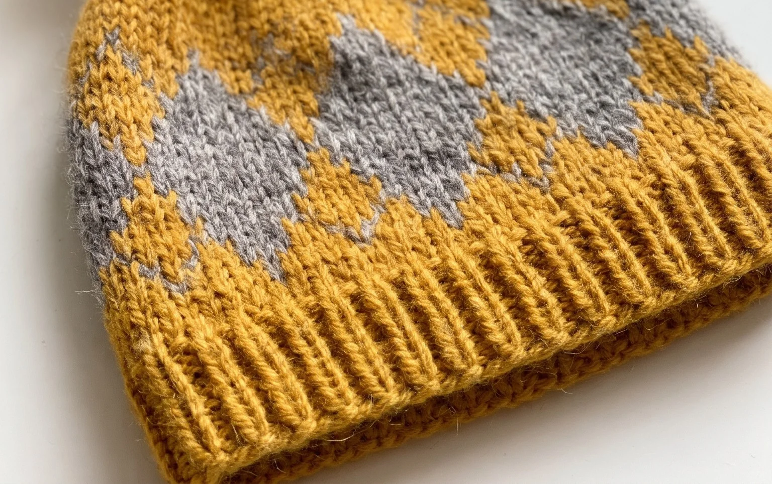 Argyle Beanie Free Crochet Patterns