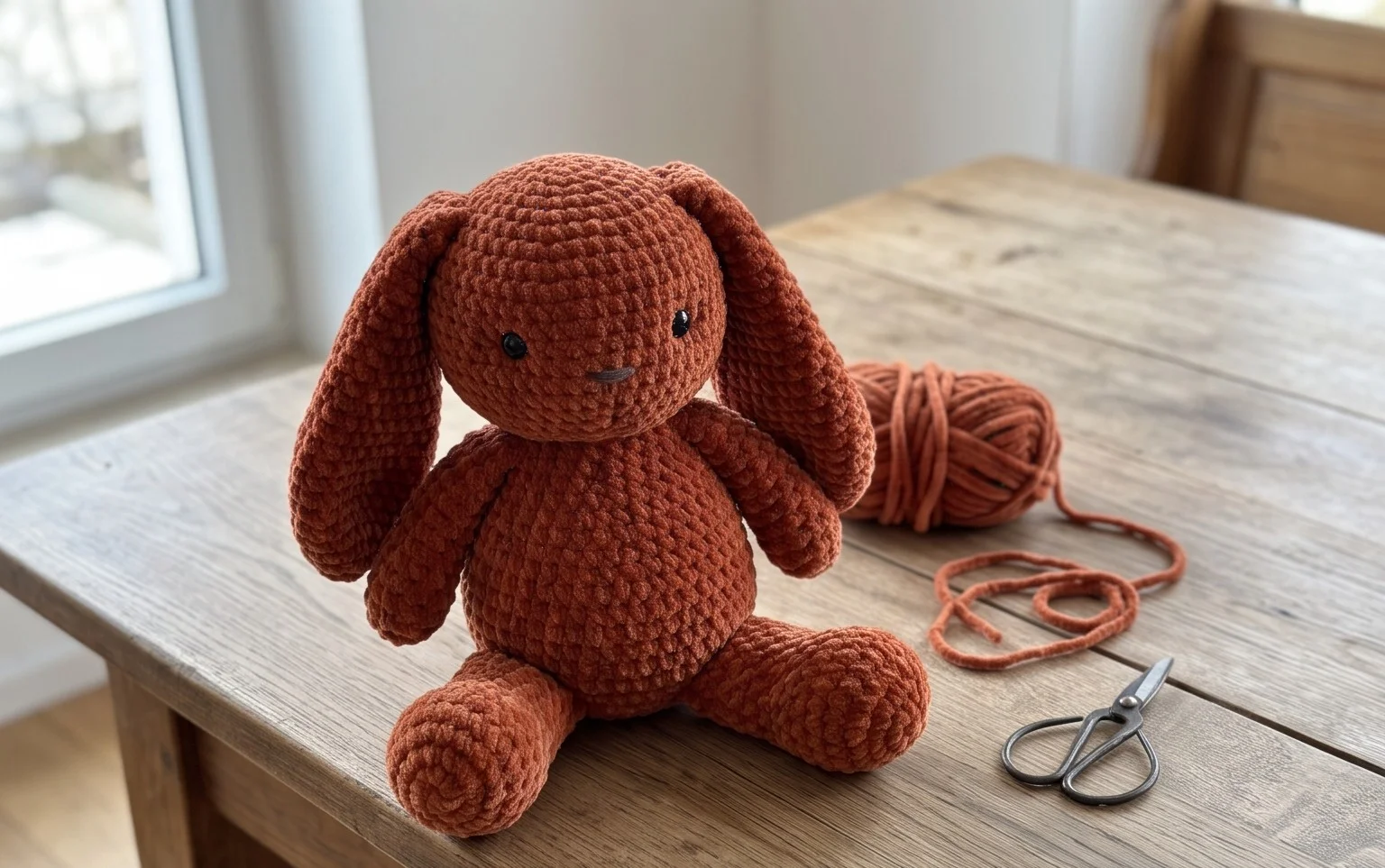 Velvet Bunny häkeln: Kostenlose Amigurumi Anleitung (PDF)