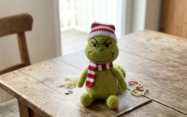 Grinch Häkelanleitung: Kostenlose Anleitung für Anfänger